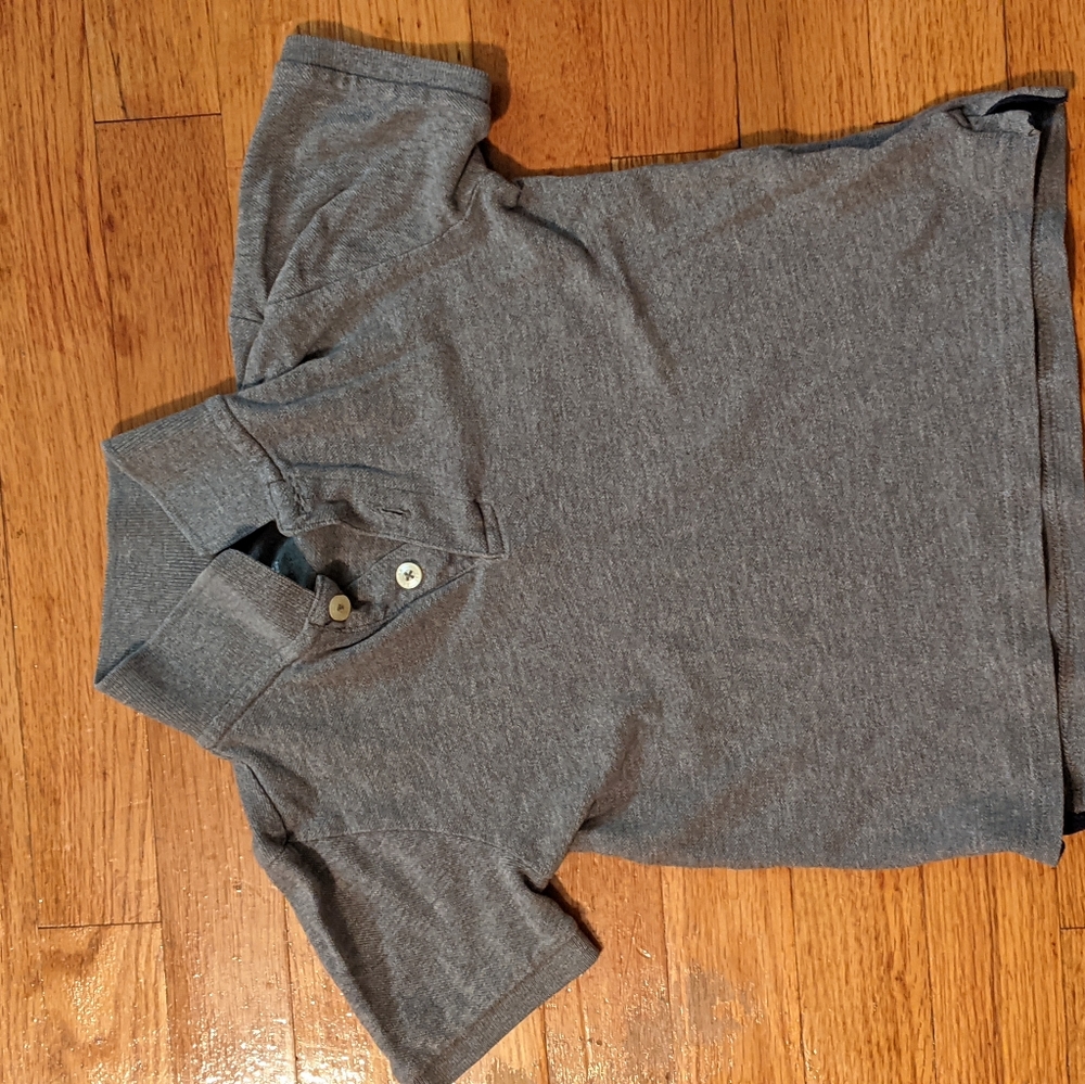 Arizona Jeans Co Boys 4T gray polo shirt